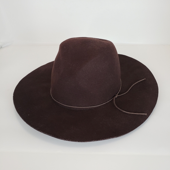Peter Grimm brown western wool felt hat - Picture 2 of 8